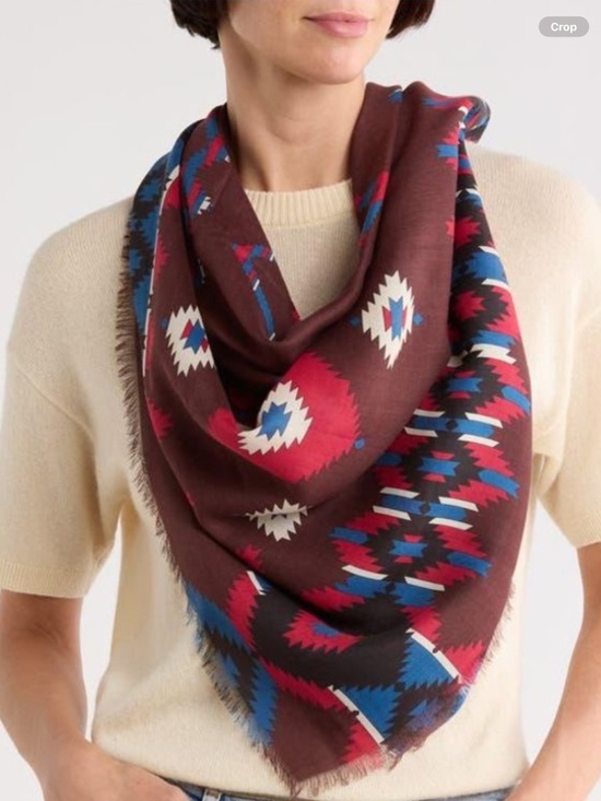 Longchamp Accessories - Longchamp Nomad Print Scarf